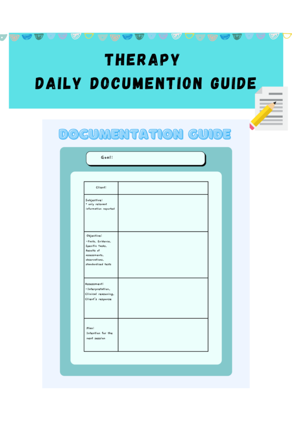 SOAP Note Documentation Guide and Helpful Doc Words